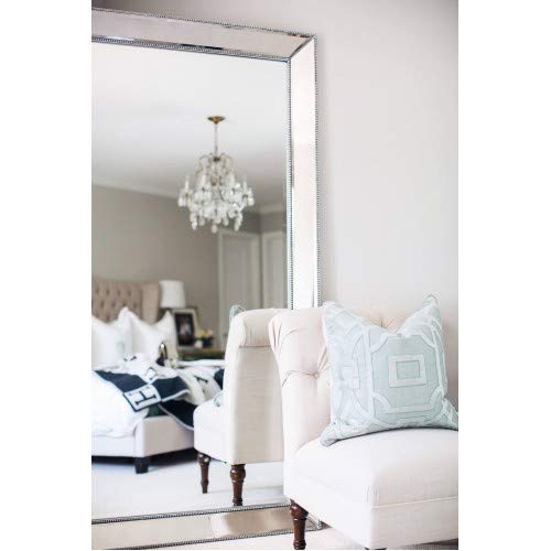 Modern Classic Full Length Mirror, 79 x 44 inch Large Floor Mirror Full