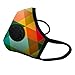 Vogmask Premier Filtering Mask | VMCV | Protection from Microscopic Particles | Reusable | Sizes S-XL (Medium, Paradise)