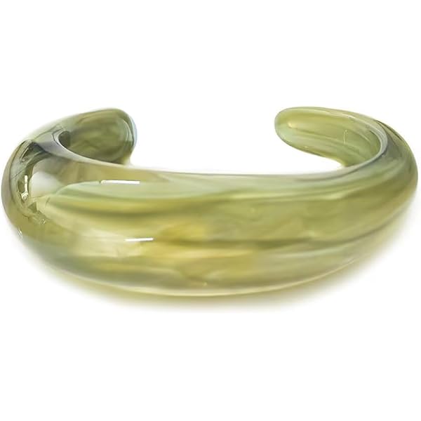 Amazon.com: Caiyao Punk Multiple Color Acrylic Resin Irregular