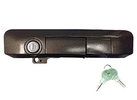Pop /& Lock PL5509 Magnetic Gray Metallic Manual Tailgate Lock for Toyota Tacoma Standard Lock