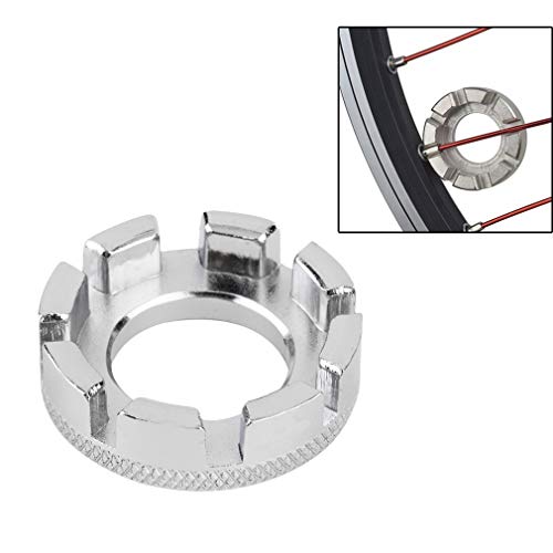 Lamijua 2 pcs Cycling Bicycle Bike 8 Way Spoke Nipple Key Wheel Rim Spanner Wrench Repair Tool Newest