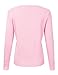 NINEXIS Womens Basic Crew Neck Long Sleeve Button Down Cardigan BABYPINK M