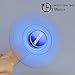Hand Spinner Fidget Toy, Finger Spinner, AIRWALKS Aluminium Alloy High Speed Up to 3 Mins Spins, EDC ADHD Focus Tri-spinner to Relieves Anxiety and Boredom (Blue)