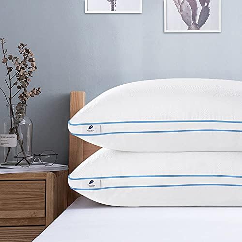 viewstar Standard Size Pillows for Sleeping, Bed Pillows 2 Pack Hotel