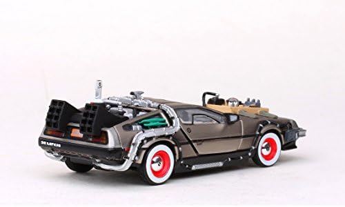 Amazon Com Delorean Dmc 12 Part 3 Back To The Future 0 Model Car Ready Made Vitesse 1 43 Vitesse Toys Games