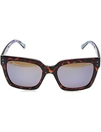 Gafas de sol Celine en tortuga oscura con lentes azules de Lilly Pulitzer