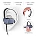 Bluetooth Headphones, SHUHUA Wireless Headphones IPX7 Waterproof Stereo Sweatproof Earbuds, Best in-Ear Earphones w/Mic for Workout, 7-9 Hours Battery Noise Cancelling Headsets (Black) …