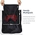 TENRAI 2 Pack (1 Large & 1 Medium) Delicates Laundry Bags, Bra Fine Mesh Wash Bag, Use YKK Zipper, Protect Best Clothes in The Washer (2 White)