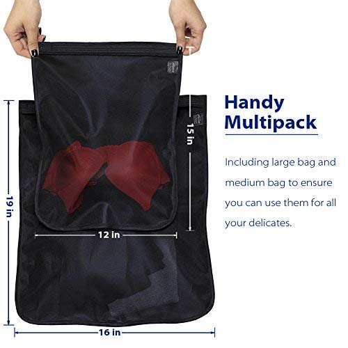 1 Pack+Large+Medium+Delicates+Zippered