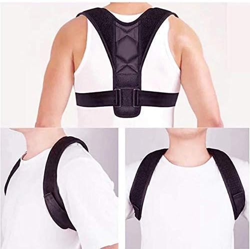 Posture Corrector Clavicle Correction Belt Adjustable Back Shoulder Brace Upper Back Posture Corset Spine Support Effective Comfortable Posture Brace Slouching Hunching Neck Back Pain Relief Correct