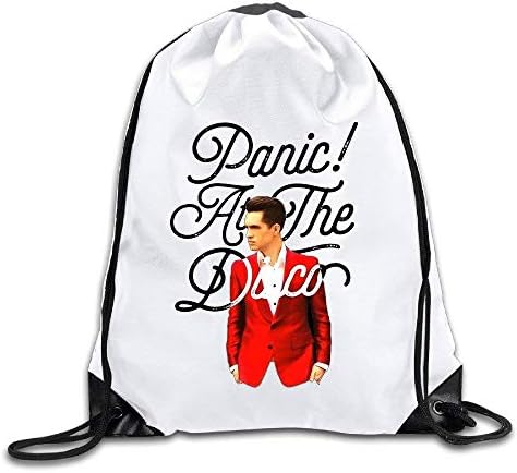 Ocabags Custom Crazy Cool Panic! At The Disco Tour Drawstring Beam Port Backpack Drawstring Backpack Travel Bag