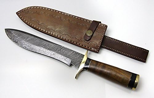 BOXING DAY SPECIAL HUNTING KNIFE SALE, Damascus FB-08 Custom Handmade Hunting Skinning Camping Knife, 13" (Holidays Special SALE)