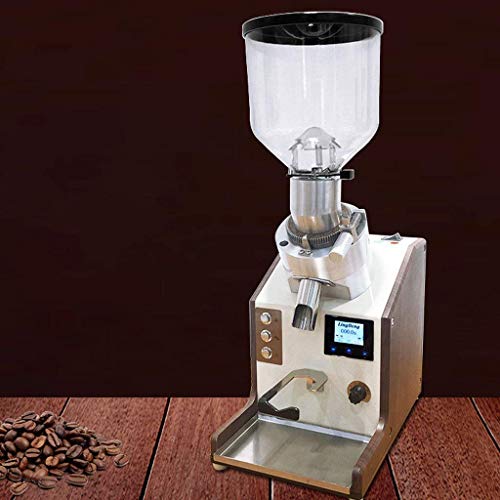 YAeele Elektrische Kaffeemühle Maschine mit Italien importierter Steintitanstahlschleifscheibe Kaffeebohnen… – Bild 3