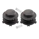 HURI 2 Trimmer Head Spool with Spring for Stihl Autocut 25-2 FS90R FS100RX FS110R FS120R FS130R FS240R 4002-713-3017