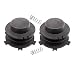 HURI 2 Trimmer Head Spool with Spring for Stihl Autocut 25-2 FS90R FS100RX FS110R FS120R FS130R FS240R 4002-713-3017