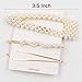 DeD 12Pcs Pearl Hair Clip For Women Pearl Wrapped Bobby Pin Hairpins Barrettes, Wedding Bridal Ornaments For Ladies(Gold)