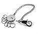 Sensi Patented Chain Key Holder with 6 Removable Rings