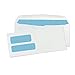 Aimoh #9 Double Window Security Business Mailing Envelopes for Invoices, Statements and Legal Documents - GUMMED Closure, Security Tinted - Size 3-7/8 x 8-7/8 - White - 24 LB - 500 Count (30129)