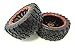 King Motor X2 Wheels (red) (set of 2) Fits LOSI 5IVE T and Rovan LT 4WD Truck