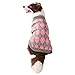 PAWCHIE Large Dog Sweater Classic Plaid Knitwear Knit Turtleneck, Warm Clothes for Large Dogs…