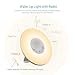 Wake-Up Light,TSTAR Sunrise Simulation Alarm Clock, Nature Night Light, 5 Colors Atmosphere Lamp,4 Brightness Bedside Lamp,Morning Wake-Up Alarm Light with Nature Sounds & FM Radio - Touch Control