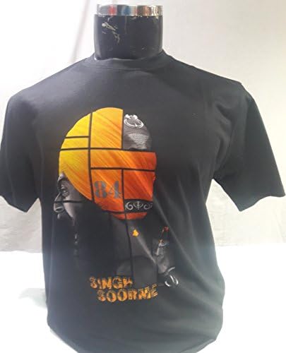 Punjabi T-Shirt Singh Soorme Sikh Style Fashion For Men Elegant Look Best Cotton Quality