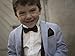 Jabeu Elastic ¾ Inch Skinny Fashion Suspenders Features Genuine Leather Tips, with Polyester Design Pocket Square and Pre-Tied Bow Tie Gift Set, Unisex. Men Boys Girls and Toddlers