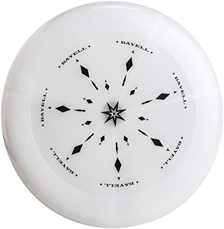 LED Flashing Flying Disc,Ultimate Sport Frisbee Light Up, with 3 Modes LED Glowing 40 hrs,100% Waterproof,for Family &amp; Friends &amp; Dog Pets Gift (White)