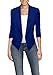 HyBrid & Company Womens Casual Work Office Open Front Blazer Jacket Made in USA