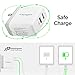 Spigen Essential F207 Quick Charge 3.0 Dual Port USB Wall Charger for iPhone X / 8/8 Plus / 7/7 Plus/Galaxy S9 / S9 Plus/Note 8 / S8 / S8 Plus / S7 Edge & More