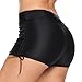 Avidlove Swim Shorts for Women Solid Boyleg Bikini Bottom Shorts Swimsuit with Adjustable Ties(XS-XL)