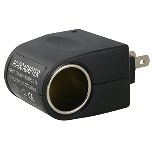 EASYTAR AC to DC Power Socket Adapter Converter,110~220V Mains to 12V Car Cigarette Lighter Socket Power Adapter Charger,Household Cigarette Lighter