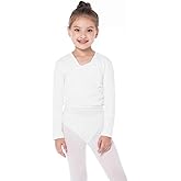 Bezioner Ballet Wrap Top Girls Ballet Sweater Dance Sweater for Girls