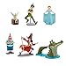Disney Peter Pan 65th Anniversary Pvc Figurine 6 Figure Set Play set