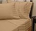 Hotel Luxury STRIPED Bed Sheets Set-SALE TODAY ONLY! #1 Rated On Amazon-Top Quality Bedding 1800 Series Platinum Collection-100% Money Back Guarantee!Deep Pocket, Wrinkle & Fade Resistant(King,Taupe)