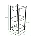 Mind Reader 5 Gallon Water Jug Stand, Water Bottle Holder, Water Cooler Stand, Rack, Metal, 13.5