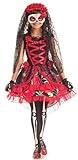 Day of the Dead Floral Senorita Kids Costume