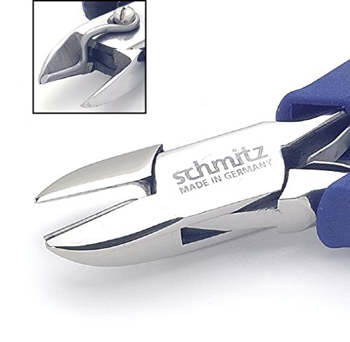 Seitenschneider 140mm | schmitz 3311HS22 | ovaler Kopf mit Drahthalter, kräftige Ausführung mit Schneid-Wate für eine… – Bild 3