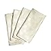 Bardwil Linens Reflections Set of 4 Napkins, Pearl