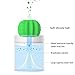 ONUEMP Cactus Humidifiers, Desktop Mini Cool Mist Humidifier 280ml USB Portable Air Diffuser, Auto Shut-off, Best Gift for Christmas, for Bedroom, Baby, Home, Yoga, Office, Travel (White)