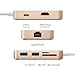MINIX NEO C, USB-C Multiport Adapter with HDMI – Gold [GEN 2] (Compatible with Apple MacBook and MacBook Pro).Sold Directly by MINIX® Technology Limited.