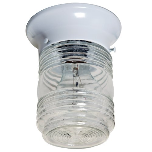 Boston Harbor HV-66919-WH-3L 6471718 Dimmable Porch Light, (1) 60/13 W, A19/Cfl Lamp, White
