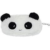 FEITONG Plush Panda Pen Pencil Case Cosmetic Makeup Bag Coin Purse Wallet