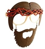 Jesus Mask Sun-Staches Glasses