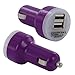 W-Wireless 6 Item Accessory Bundle for Samsung Galaxy Note 8/S8/S9/S9 Plus Includes: Car Charger, Home Charger, USB Data Cable, Stereo Headset, Aux Cord & Stylus Pen (Purple Kit)