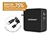 Tenergy 30W 2-Port Adaptive Fast USB Wall Charger Qualcomm Quick Charge 2.0 & Smart Detect - Galaxy S6 / Edge / Plus, Note 5 / 4, LG G4, HTC One M8 / M9, Nexus 6, iPad, iPhone & More (BLACK)