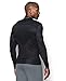 Under Armour Men's ColdGear Sublimated Mock Shirt, Black, Medium