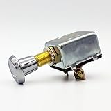 Cambridge Push-Pull Switch Metal On-Off 16A/12 VDC/192 W