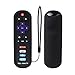 TCL Roku RC280 Remote Case SIKAI Silicone Shockproof Protective Cover for Roku 3600R / TCL Roku RC280 TV Remote [RoHS Tested Material] Skin-Friendly Anti-Lost with Remote Loop (Black) primary