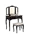 Poundex PDEX-F4092 Vanities, Black
